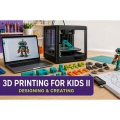 3D Printing for Kids Level 2: Designing & Creating