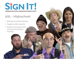 American Sign Language (ASL) I & II Curriculum Bundle | Middle School to High School