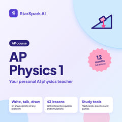 StarSpark AI AP Physics 1