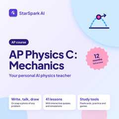 StarSpark AI AP Physics C: Mechanics