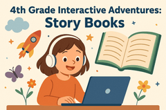 4th Grade Interactive Adventures: Story Books