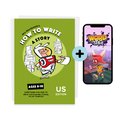 How to Write a Story Ages 8-10 - *Print At Home* Digital Download (Mrs Wordsmith)
