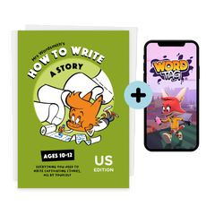 How to Write a Story Ages 10-12 - *Print At Home* Digital Download (Mrs Wordsmith)