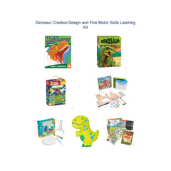 Dinosaur Creative Design and Fine Motor Skills Learning Kit