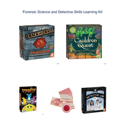 Forensic Science and Detective Skills Learning Kit