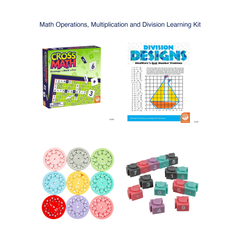 Math Operations, Multiplication and Division Learning Kit