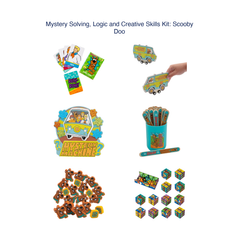 Mystery Solving, Logic and Creative Skills Kit: Scooby Doo