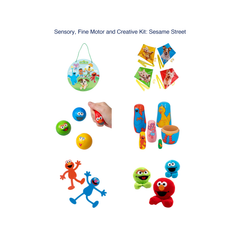 Sensory, Fine Motor and Creative Kit: Sesame Street