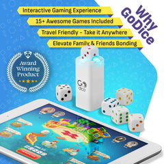 GoDice FULL Pack – Interactive STEM Dice Kit (6 Dice)