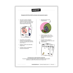 Spelling Grade 3 Targeted Practice - *Print At Home* Digital Download (Mrs Wordsmith)