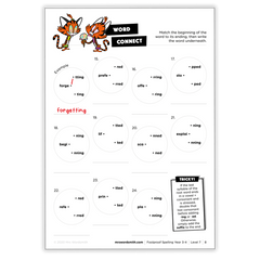 Spelling Grade 3 Targeted Practice - *Print At Home* Digital Download (Mrs Wordsmith)
