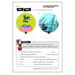 Spelling Grade 4-5 Targeted Practice - *Print At Home* Digital Download (Mrs Wordsmith)