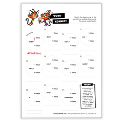 Spelling Grade 4-5 Targeted Practice - *Print At Home* Digital Download (Mrs Wordsmith)