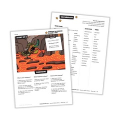 Grade 5 to 6 English Language Arts Learning Bundle - *Print At Home* Digital Download (Mrs Wordsmith)
