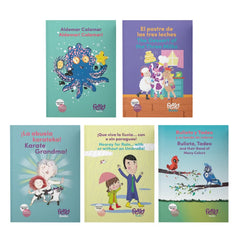 Doubly Feppy Collection – 5 Hardcover Books + 5 Activity Packs + Stickers