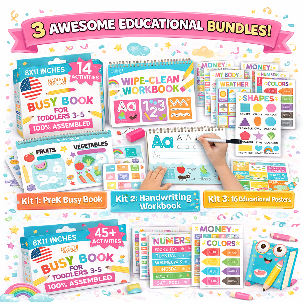 The Preschool Advantage Kit - Fun Screen Free Learning!