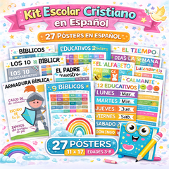 Little Spanish Christian Learning Kit