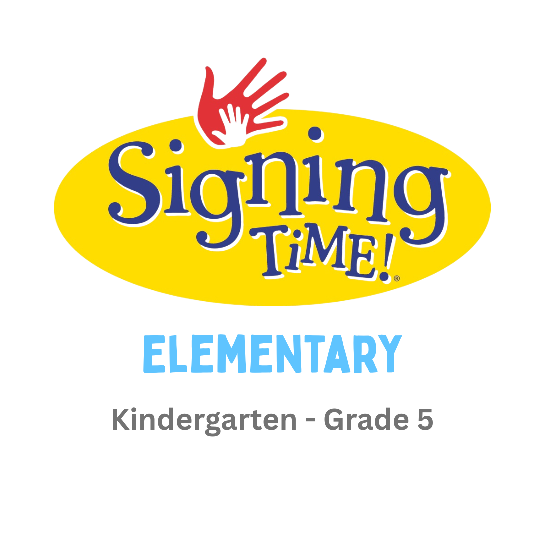 American Sign Language (ASL) Elementary Curriculum & Digital Learning Bundle | Kindergarten to Grade 5