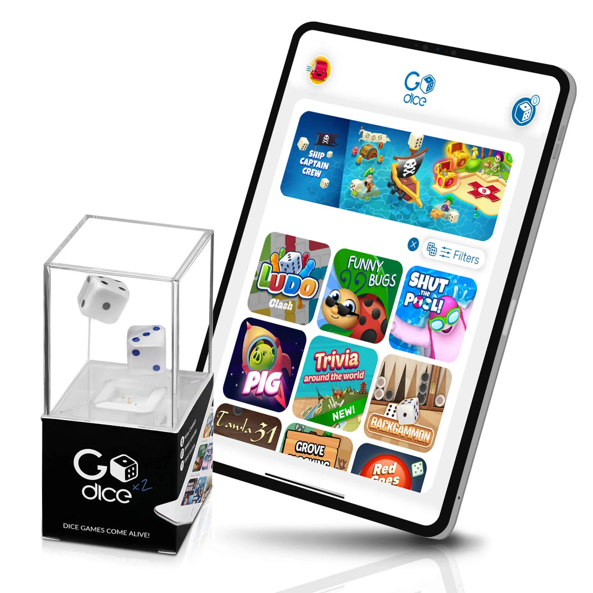 GoDice 2 Pack – Interactive STEM Dice Kit