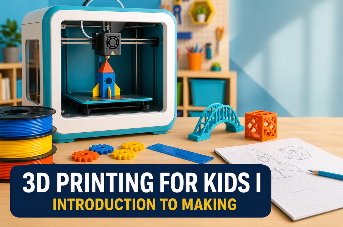 3D Printing for Kids Level 1: Introduction to Making
