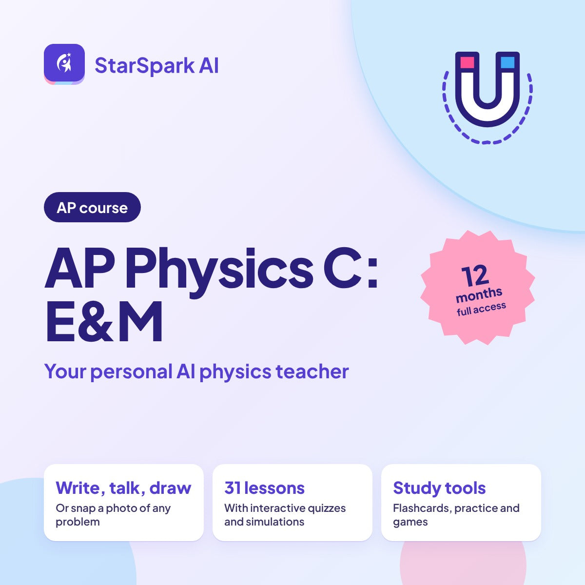 StarSpark AI AP Physics C: E&M