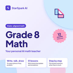 StarSpark AI Grade 8 Math (State-Aligned)