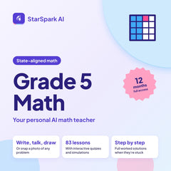 StarSpark AI Grade 5 Math (State-Aligned)