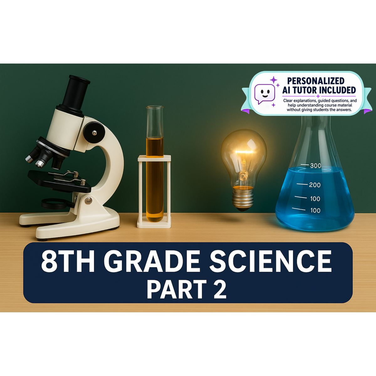 8th Grade Science - Part 2 (With Personalized AI Tutor)