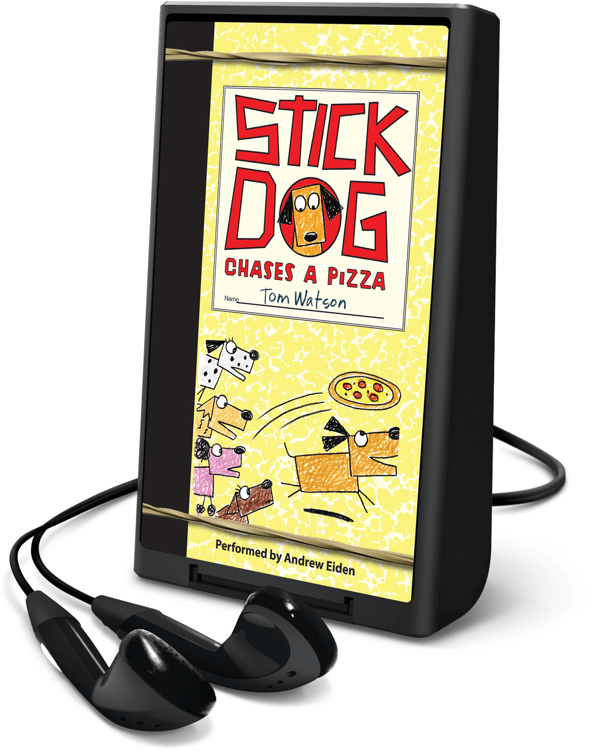 Stick Dog Chases a Pizza
