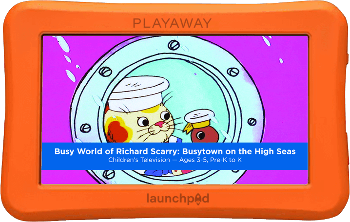 Busy World of Richard Scarry:Busytown on the High Seas
