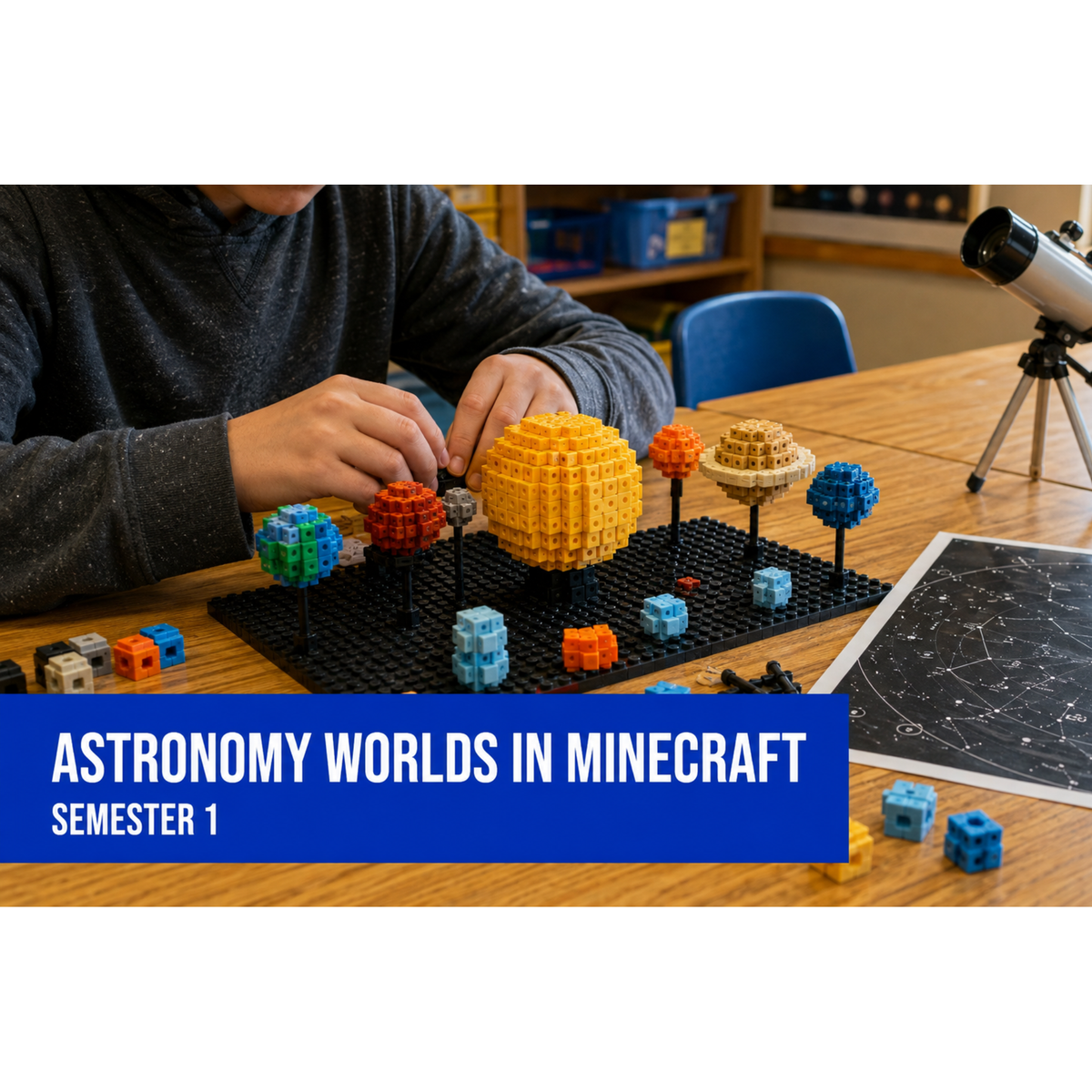 Astronomy Worlds in Minecraft - Part 1
