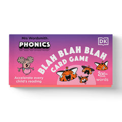 Blah Blah Blah Phonics Card Activity - Mrs Wordsmith