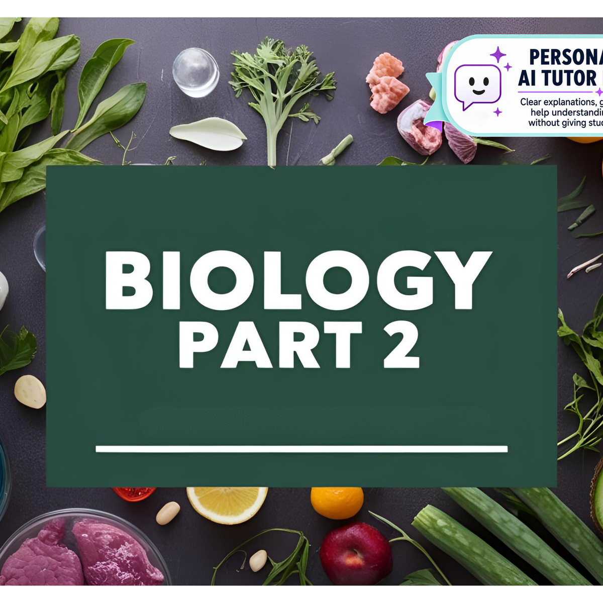 Biology - Part 2 (With Personalized AI Tutor)