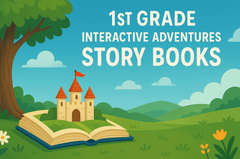 1st Grade Interactive Adventures:Story Books