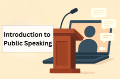 Public Speaking Essentials: Introduction to Public Speaking