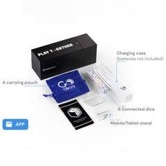 GoDice FULL Pack – Interactive STEM Dice Kit (6 Dice)