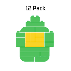 Green and Yellow 12 pack