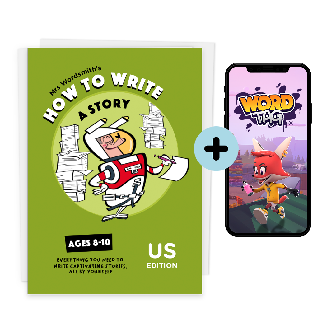 How to Write a Story Ages 8-10 - *Print At Home* Digital Download (Mrs Wordsmith)