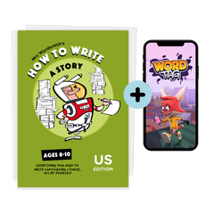 How to Write a Story Ages 8-10 - *Print At Home* Digital Download (Mrs Wordsmith)