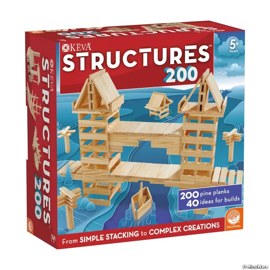 KEVA Structures Engineering Set, 200 Pc.