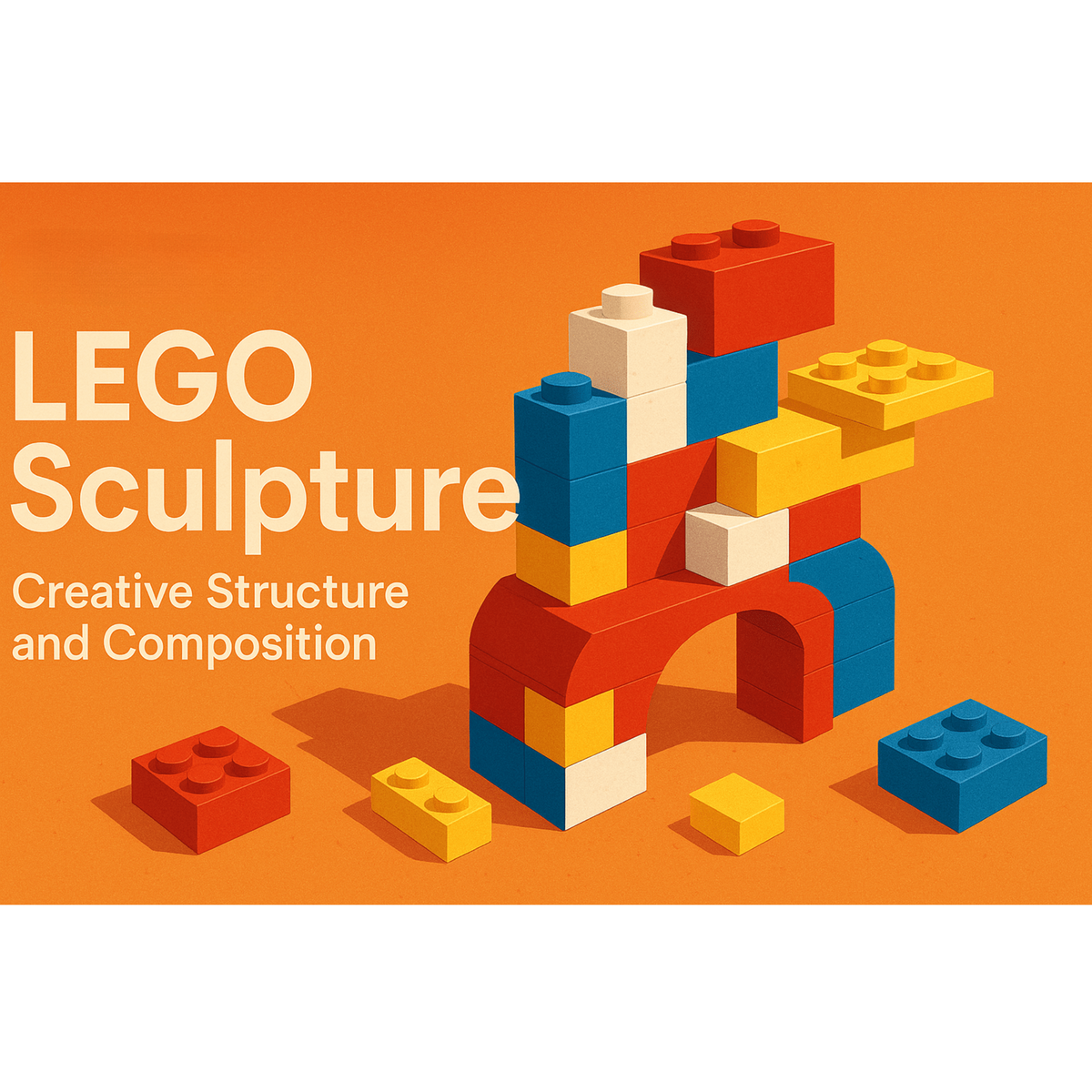 Lego Structure Graphics Lego Sculpture: Creative Structure and Composition – EducationMegaStore.com