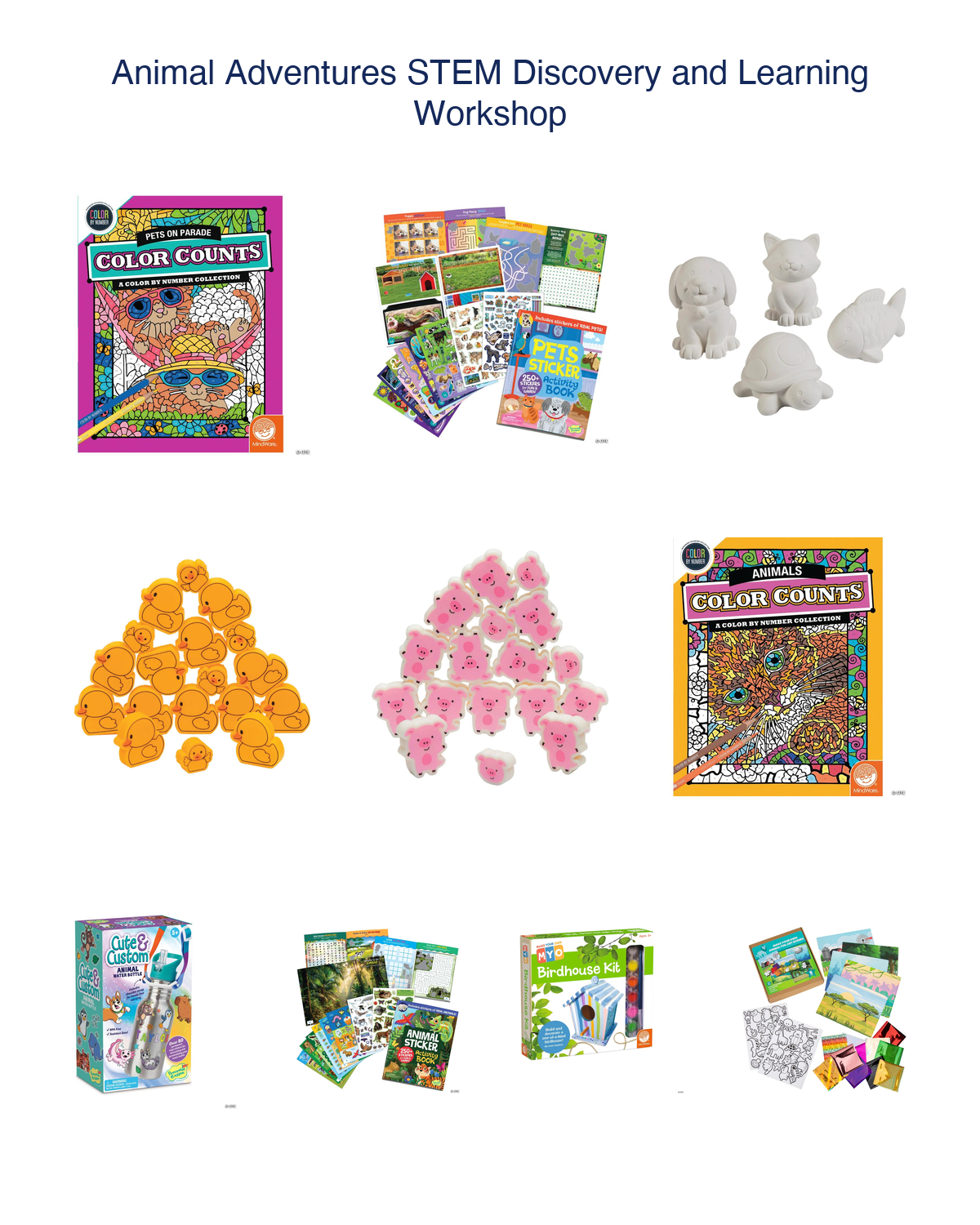 Animal Adventures STEM Discovery and Learning Workshop