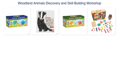 Woodland Animals Discovery and Skill Building Workshop