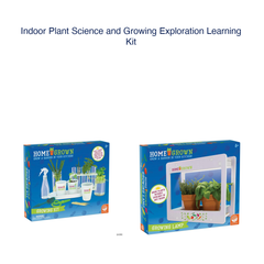 Indoor Plant Science and Growing Exploration Learning Kit