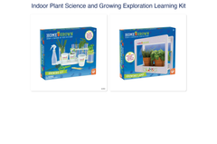Indoor Plant Science and Growing Exploration Learning Kit