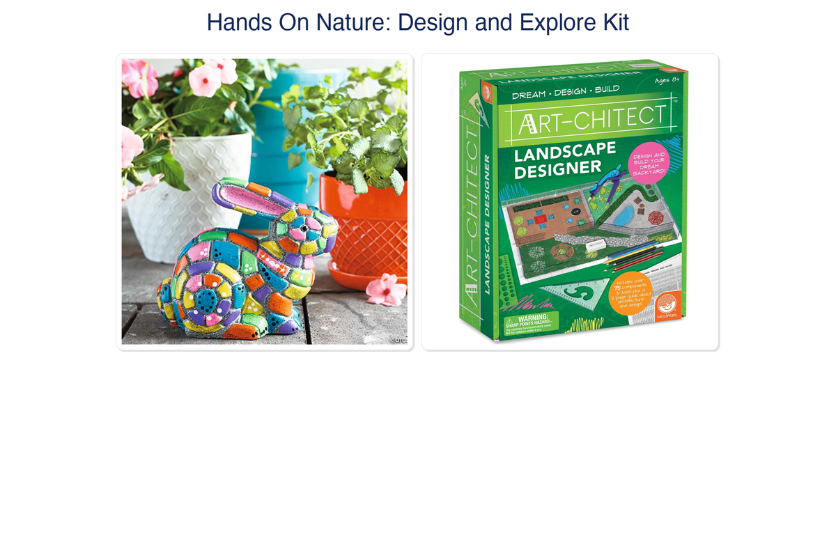 Hands On Nature: Design and Explore Kit