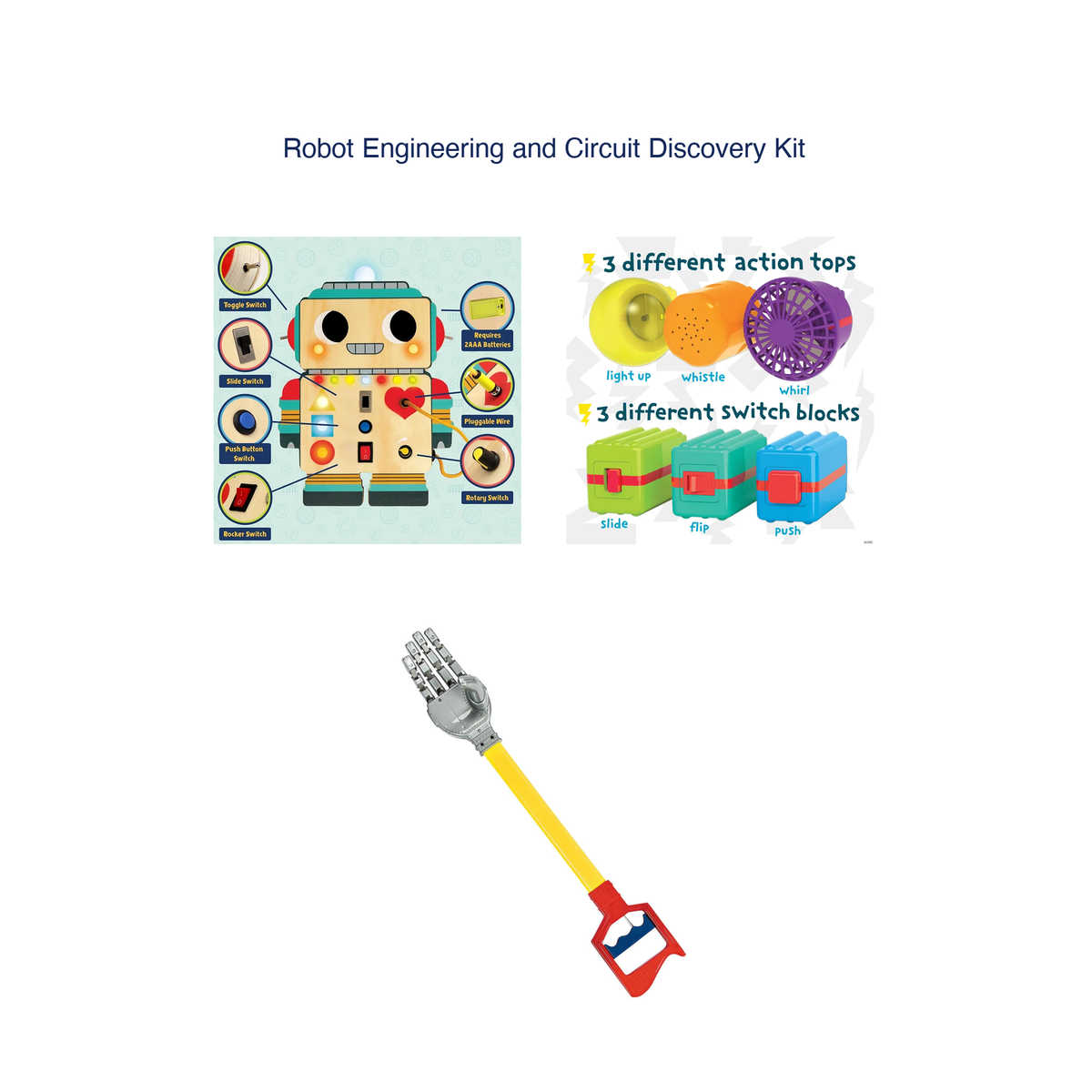 Robot Engineering and Circuit Discovery Kit