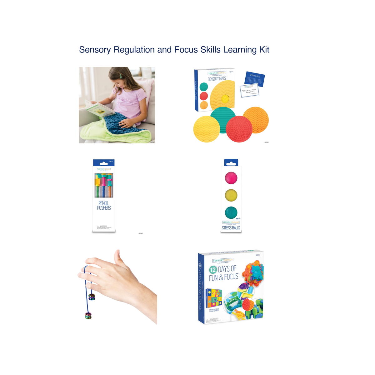 Sensory Regulation and Focus Skills Learning Kit
