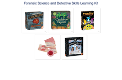 Forensic Science and Detective Skills Learning Kit