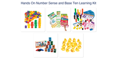 Hands On Number Sense and Base Ten Learning Kit